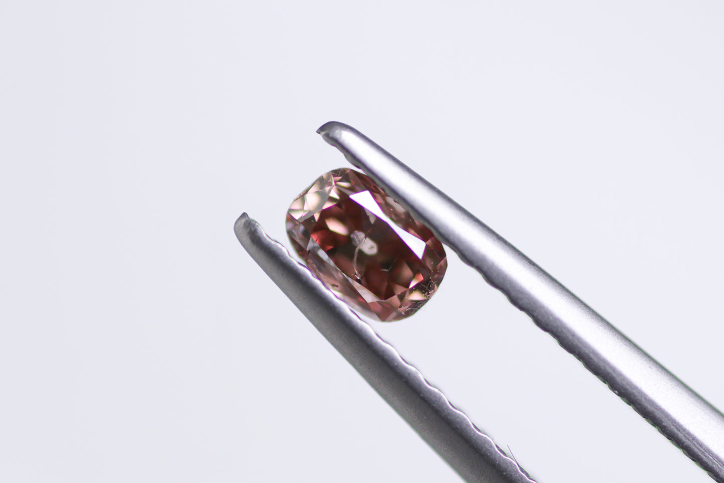 天然ファンシーディープブラウニッシュピンク ダイヤモンド 0.244ct