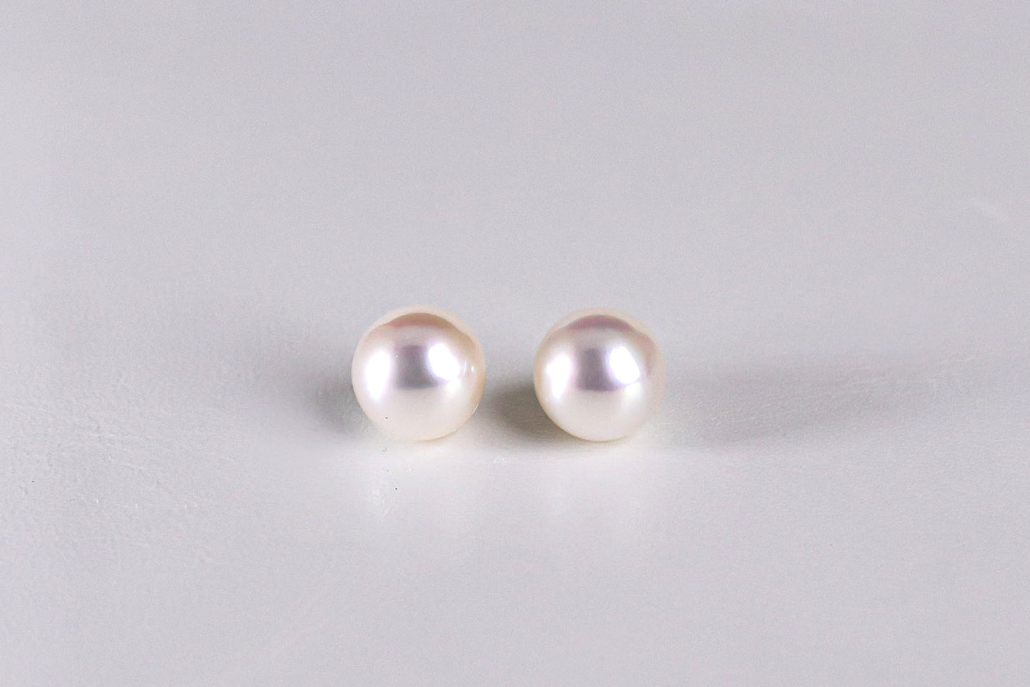 希少なあこや無調色真珠ネックレス 8.5-9.0mm イヤリングorピアスセット 1072626