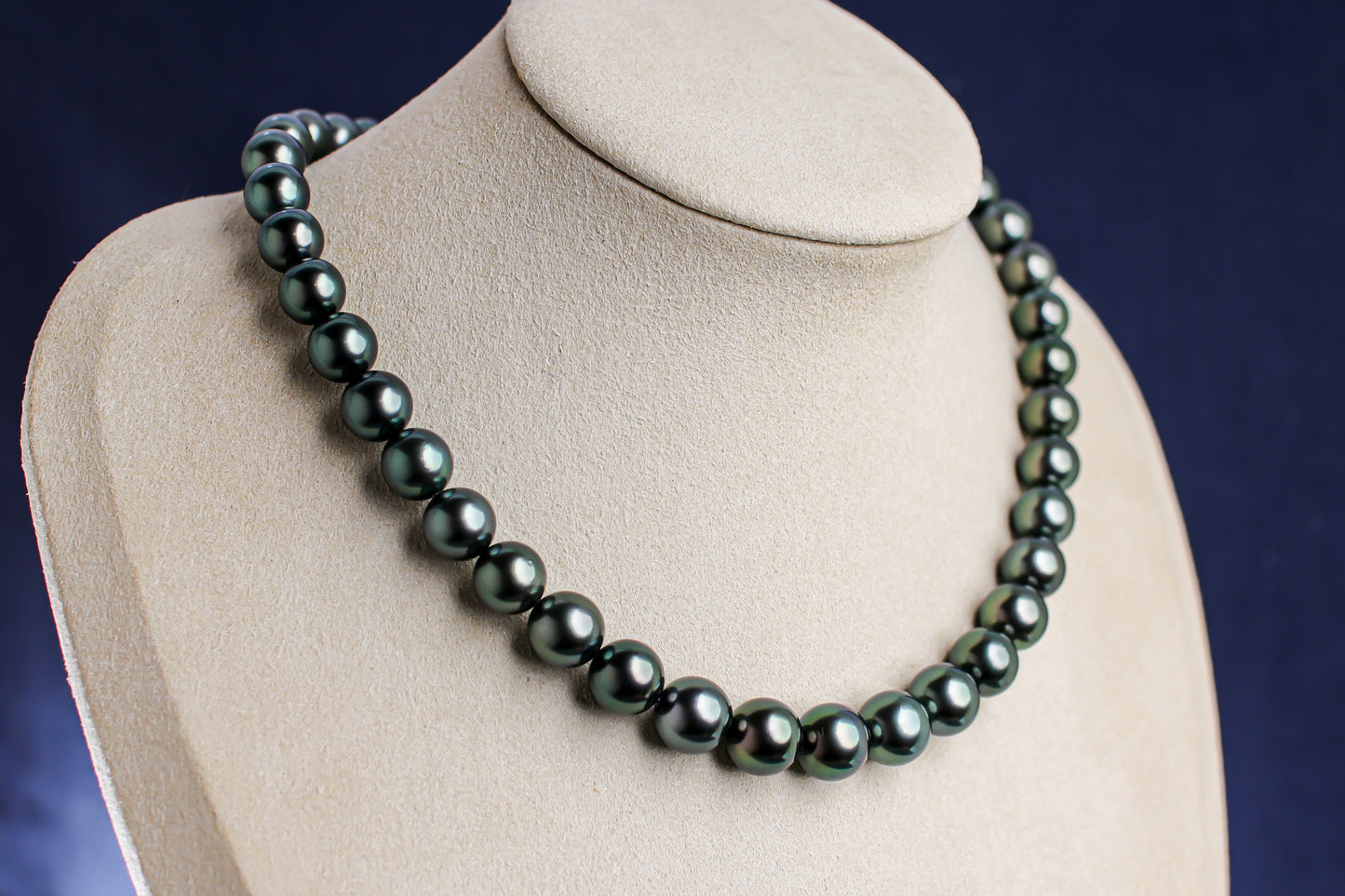 タヒチパール(黒蝶真珠)ネックレス 8.0-10.5mm