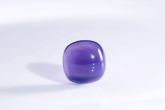 天然バイオレットフローライト 27.700ct