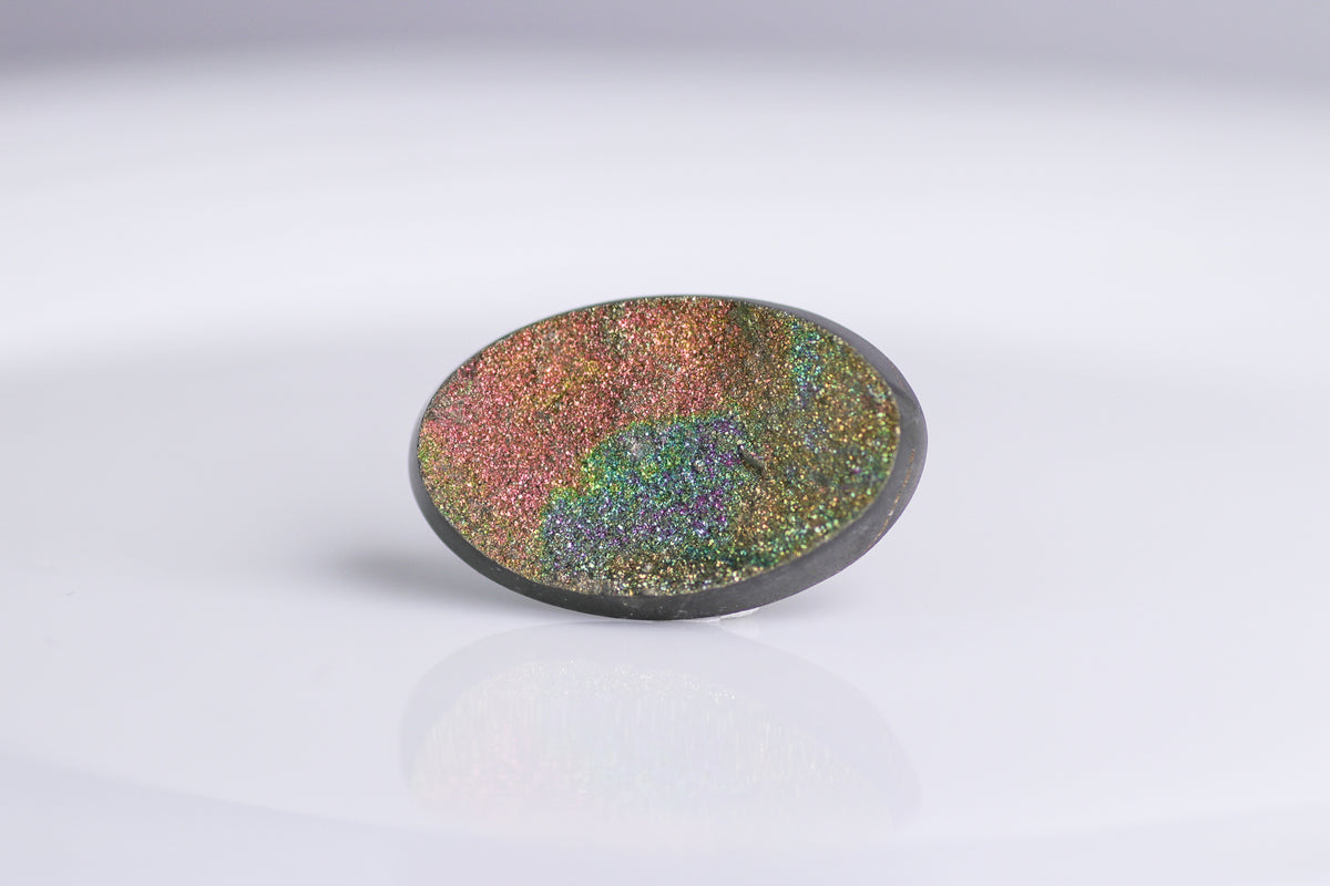 天然レインボーパイライト ペア 62.44ct