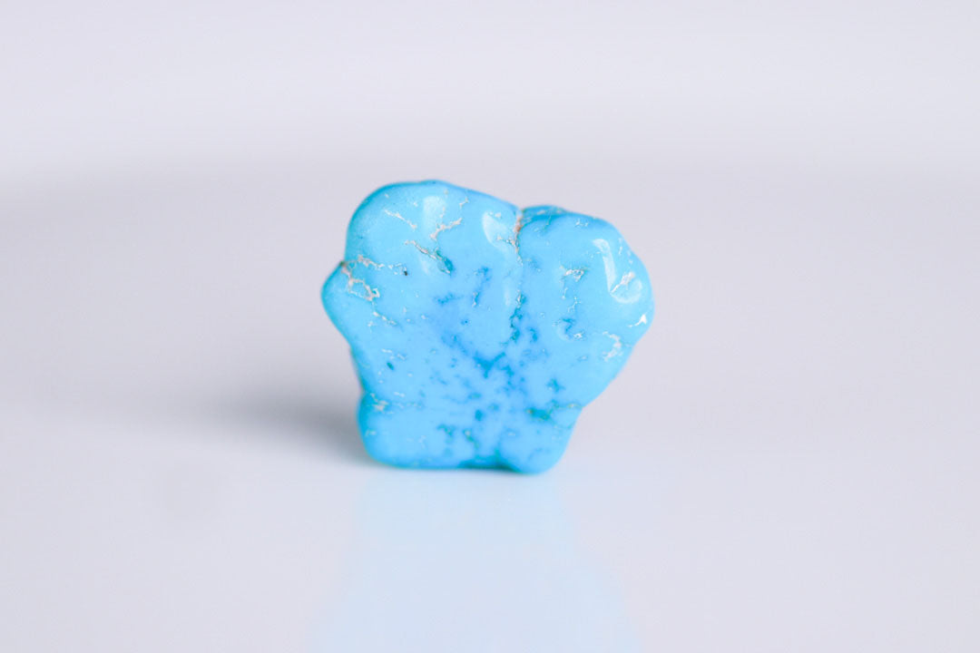 天然トルコ石 原石17.600ct [スリーピングビューティー産]