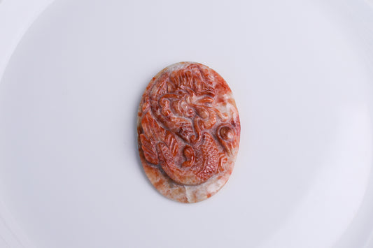 ヒスイ　竜と鯉