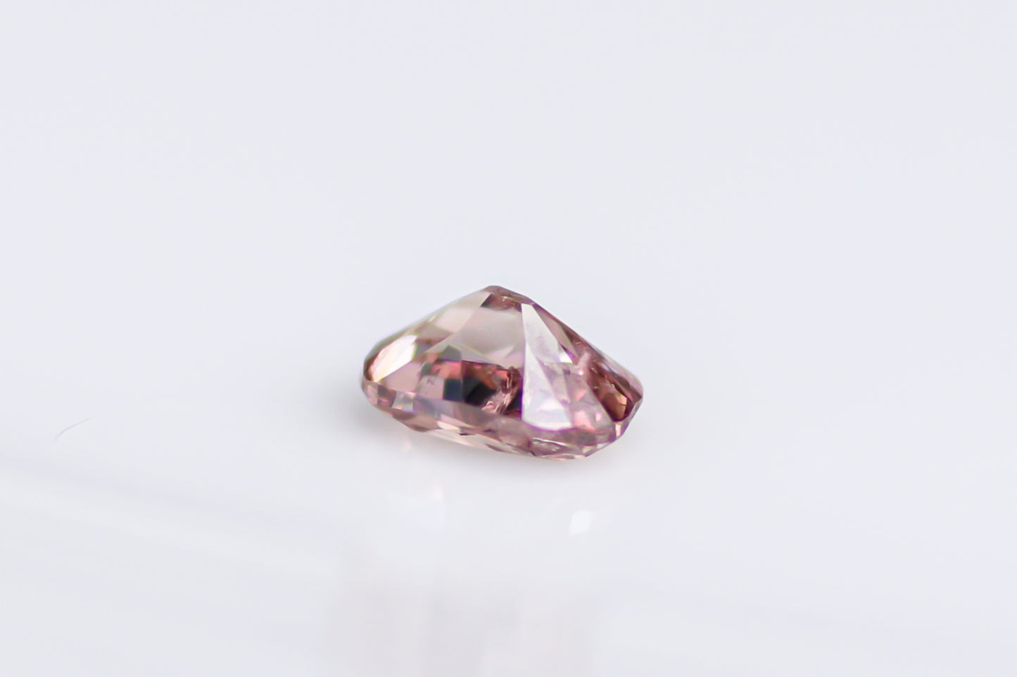 天然ファンシーディープブラウニッシュピンク ダイヤモンド 0.244ct
