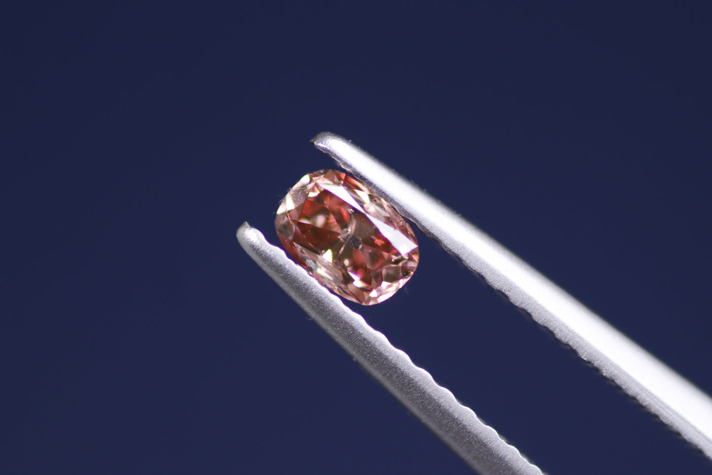 天然ファンシーディープブラウニッシュピンク ダイヤモンド 0.244ct
