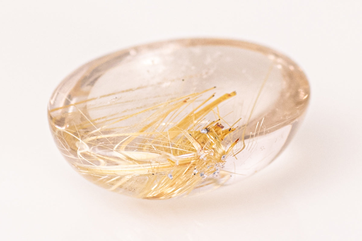 天然ルチルクォーツ 20.500ct