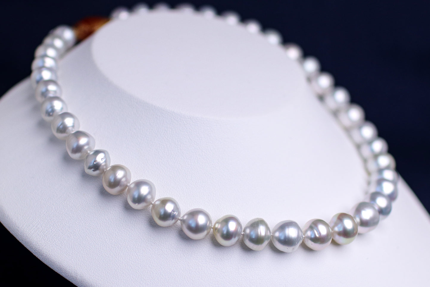 白蝶真珠ネックレス 9.0-12.6mm 1050352