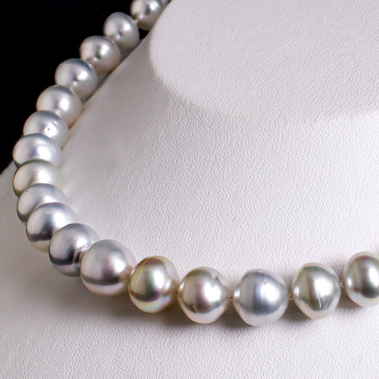 白蝶真珠ネックレス 9.0-12.6mm 1050352