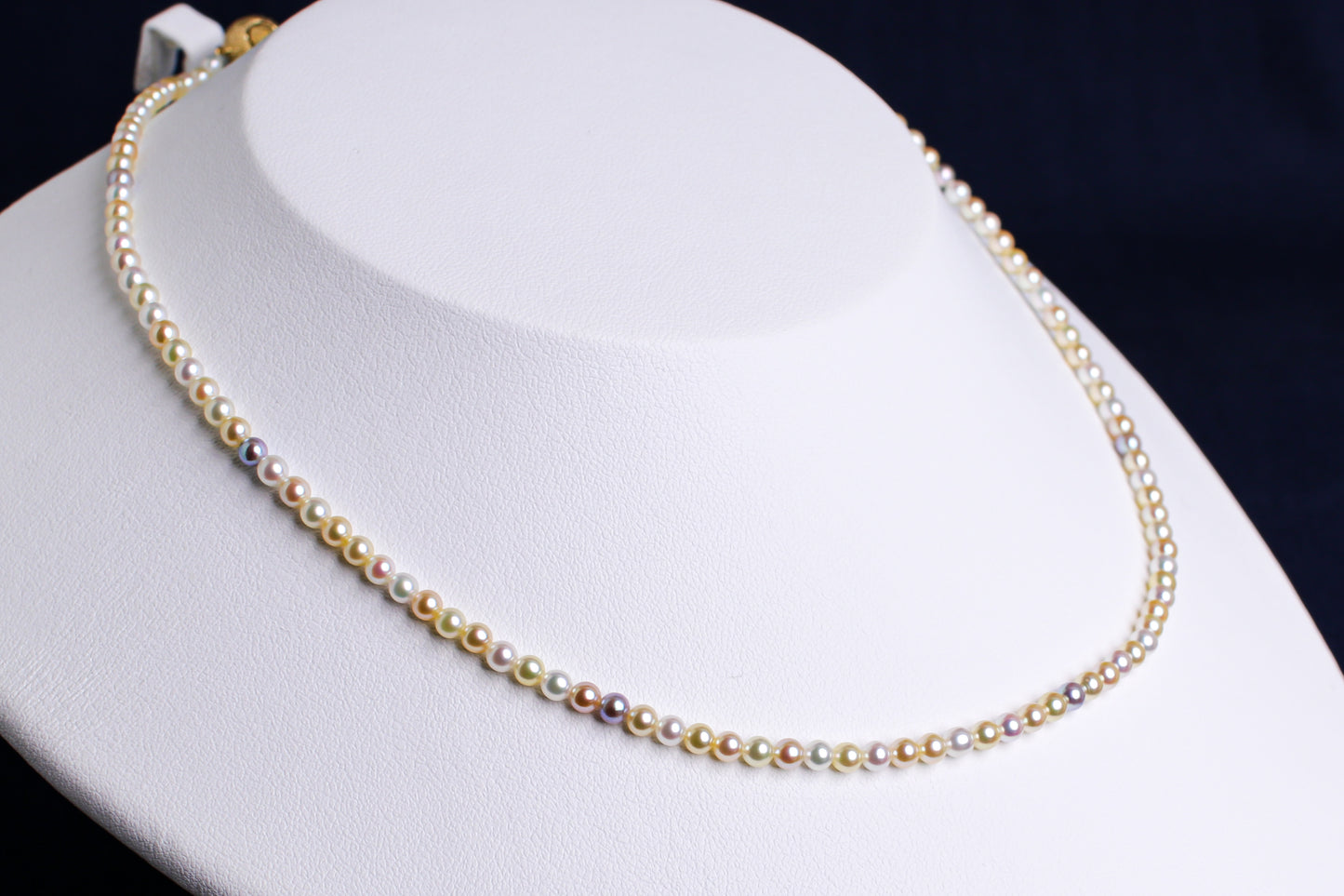 アコヤマルチパール真珠ネックレス3.0-3.5ベビー 1053089