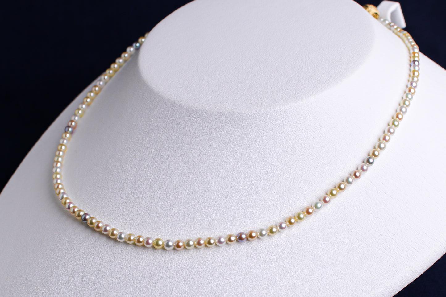 アコヤマルチパール真珠ネックレス3.0-3.5ベビー 1053089