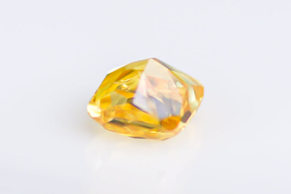 天然ファンシーヴィヴィッドオレンジイエロー ダイヤモンド 0.257ct