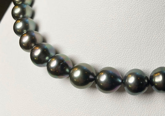 タヒチパール（黒蝶真珠）ネックレス 8.0-10.0mm 1062030