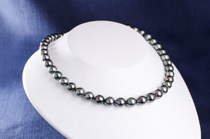 タヒチパール（黒蝶真珠）ネックレス 8.0-10.0mm 1062030