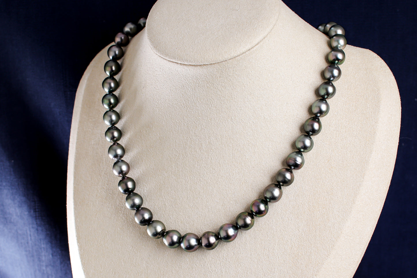 タヒチパール（黒蝶真珠）ネックレス 8.0-10.0mm 1062030