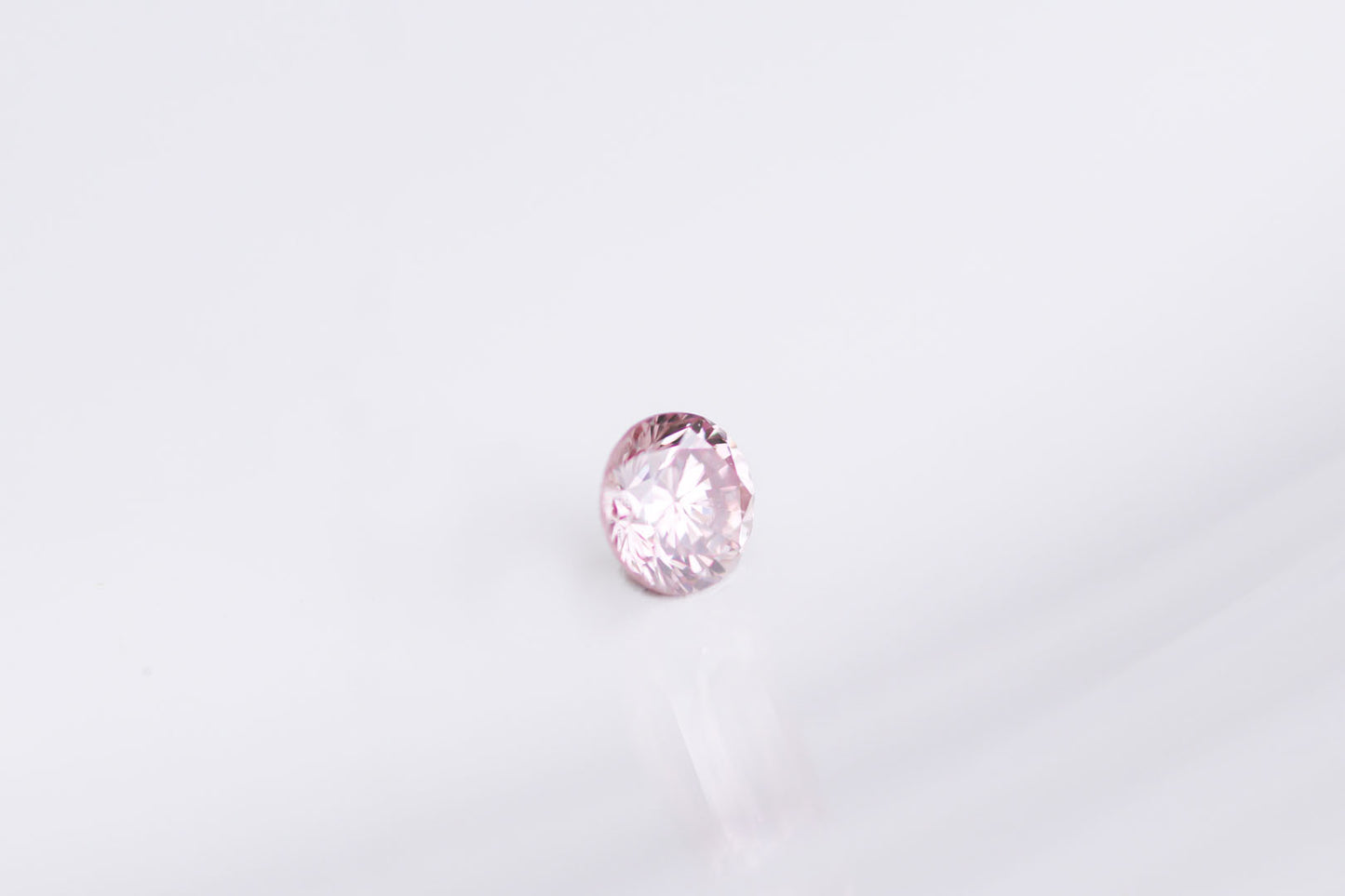 天然ファンシーインテンスピンクダイヤモンド 0.139ct