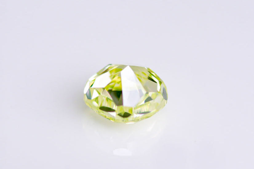 天然ファンシーグリーンイエローダイヤモンド 0.225ct