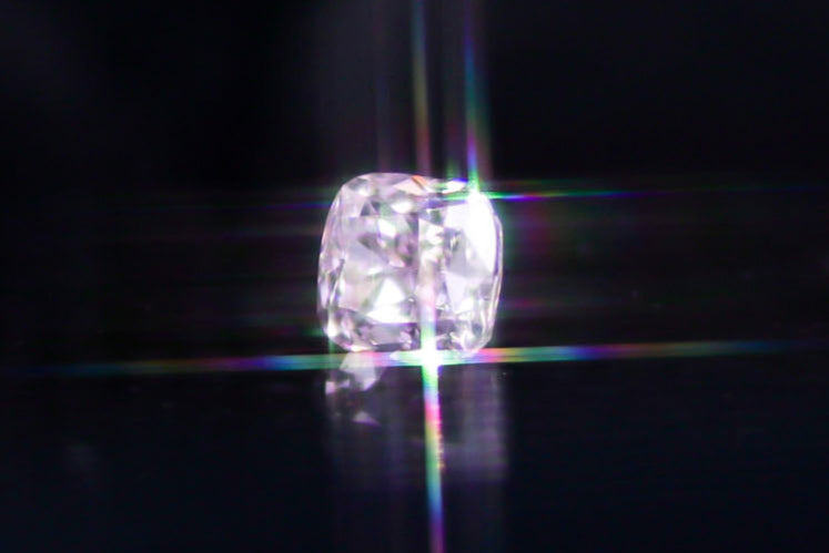 天然ファンシーパープルピンクダイヤモンド 0.161ct