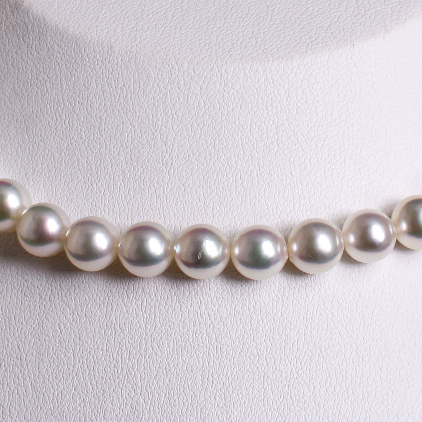 希少なあこや無調色真珠ネックレス 7.5-8.0mm 1068401