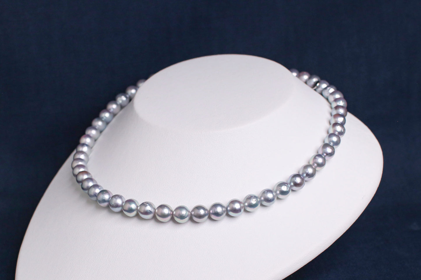 希少なあこや無調色真珠ネックレス 8.0-8.5mm 1068422