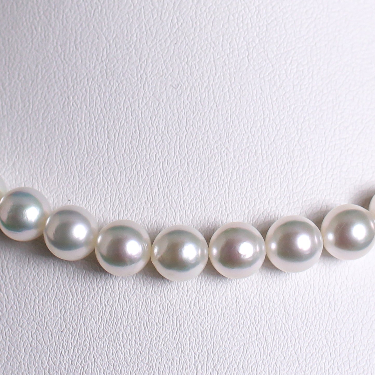 希少なあこや無調色真珠ネックレス 8.0-8.5mm イヤリングorピアスセット 1070143