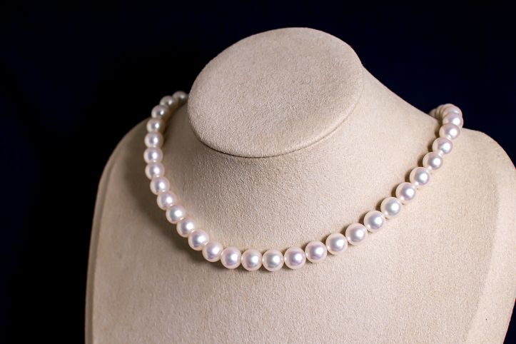 希少なあこや無調色真珠ネックレス 8.0-8.5mm イヤリングorピアスセット 1070826