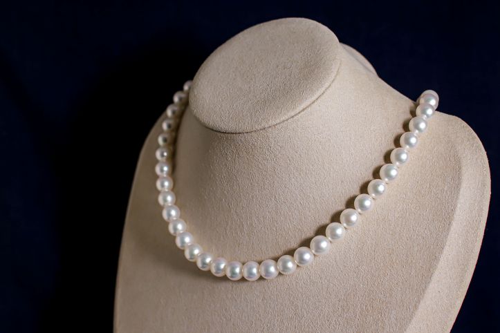 希少なあこや無調色真珠ネックレス 8.0-8.5mm イヤリングorピアスセット 1070827
