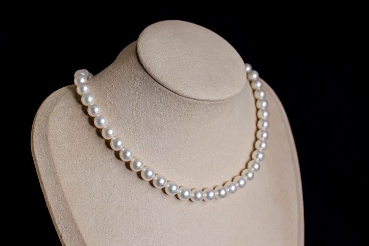 希少なあこや無調色真珠ネックレス 8.0-8.5mm イヤリングorピアスセット 1070827