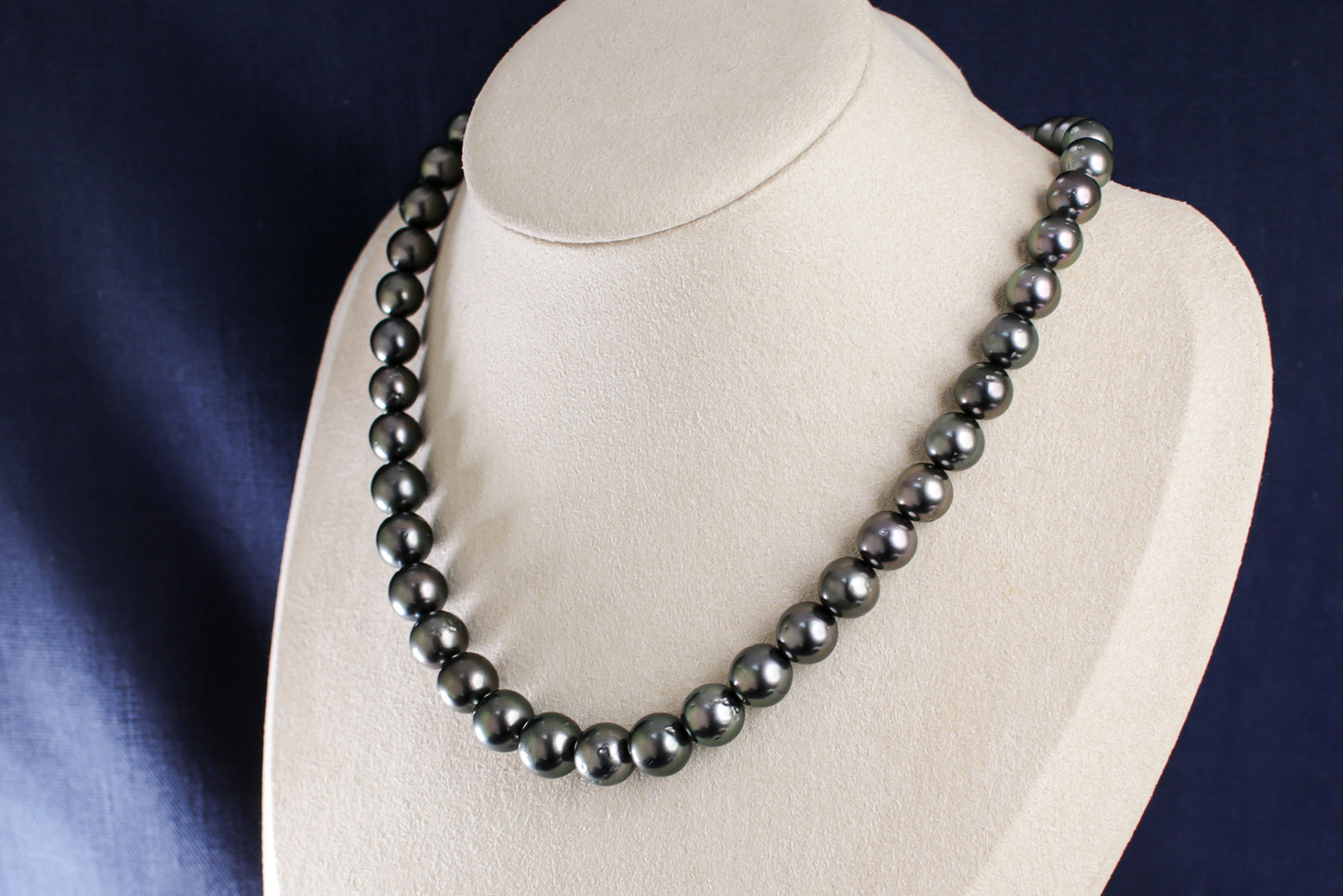 タヒチパール（黒蝶真珠）ネックレス 8.0-10.0mm 1070946