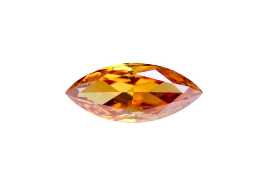 天然ファンシーオレンジダイヤモンド 0.214ct 〈Vivid Yellowish Orange〉