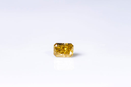 ファンシーディープブラウニッシュイエローダイヤモンド 0.258ct ルース画像 1
