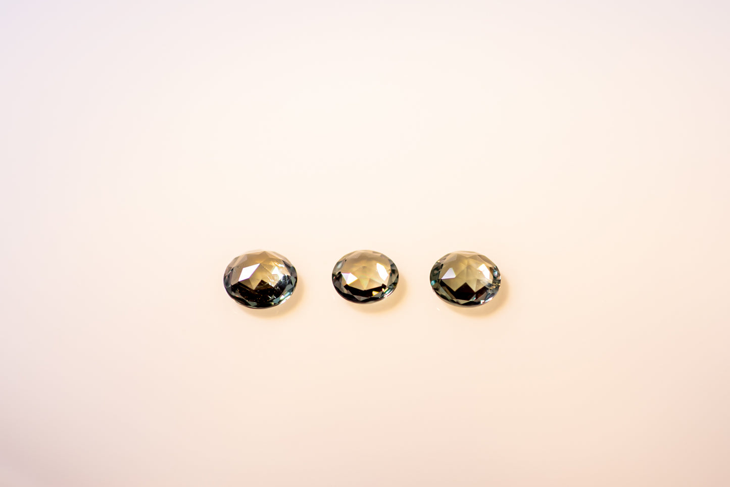 天然アレキサンドライト 3Pセット 0.515ct [ブラジル産]