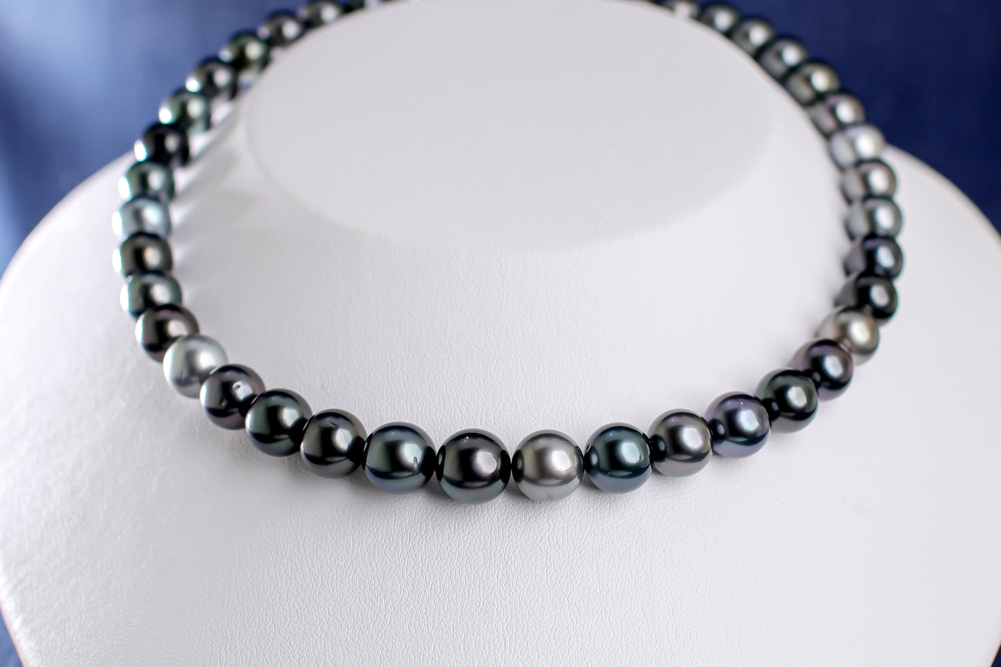 タヒチパール（黒蝶真珠）ネックレス 8.1-10.6mm 1072157