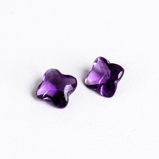 天然アメシスト ペア トータル3.95ct