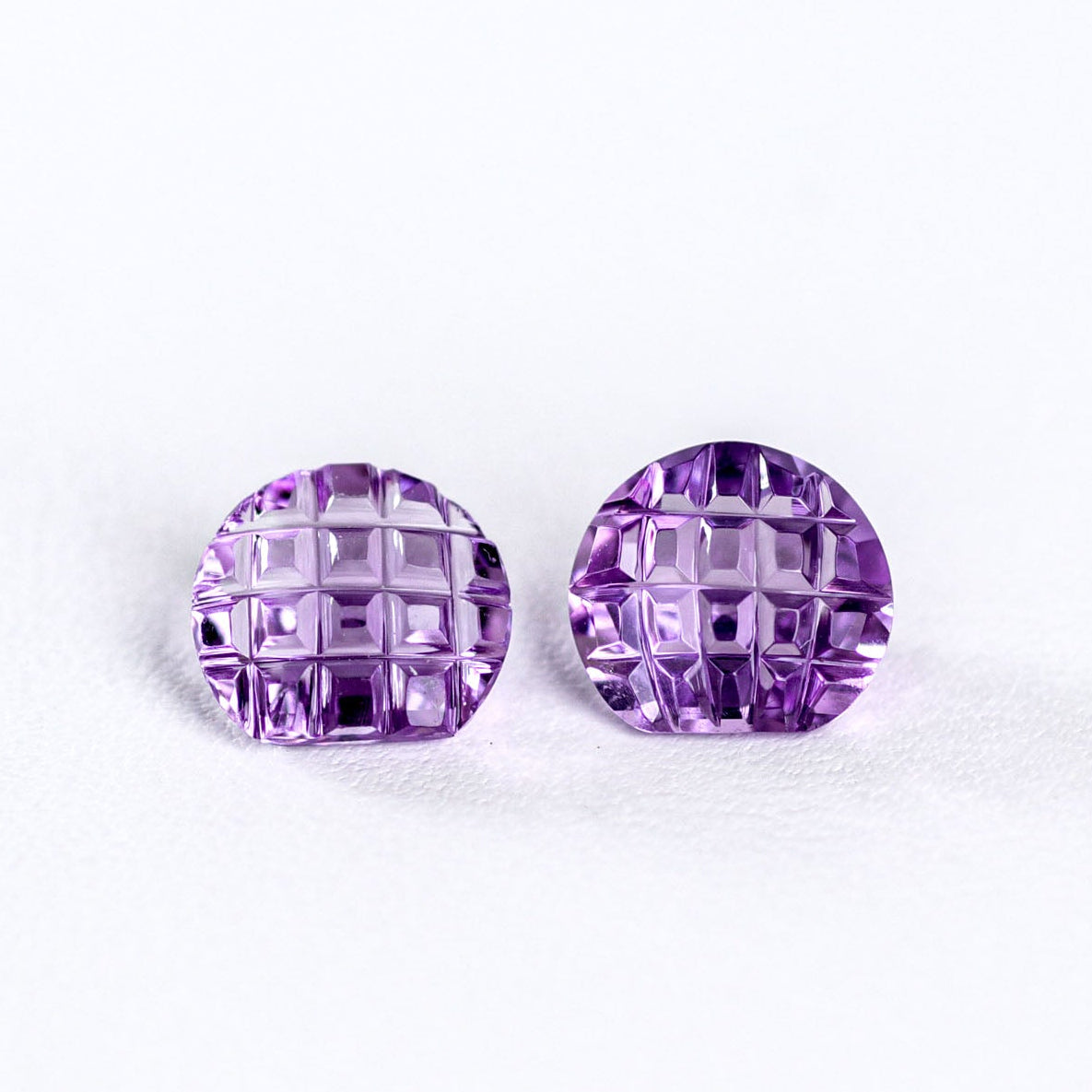 天然アメシスト ペア トータル3.90ct
