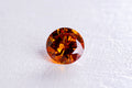 天然ファンシーオレンジダイヤモンド 0.395ct ＜Fancy Deep Yellowish Orange＞