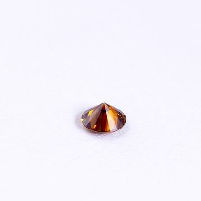 天然オレンジダイヤモンド 0.395ct｜ファンシーディープ・イエローイッシュオレンジ