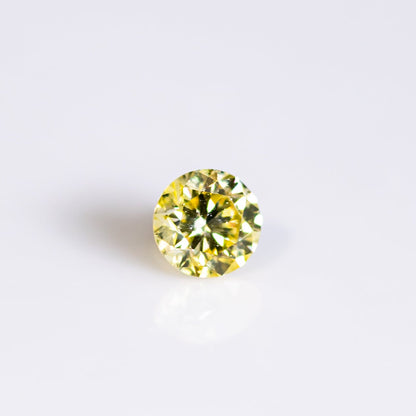 ファンシーインテンスイエローダイヤモンド 0.153ct ルース画像 2