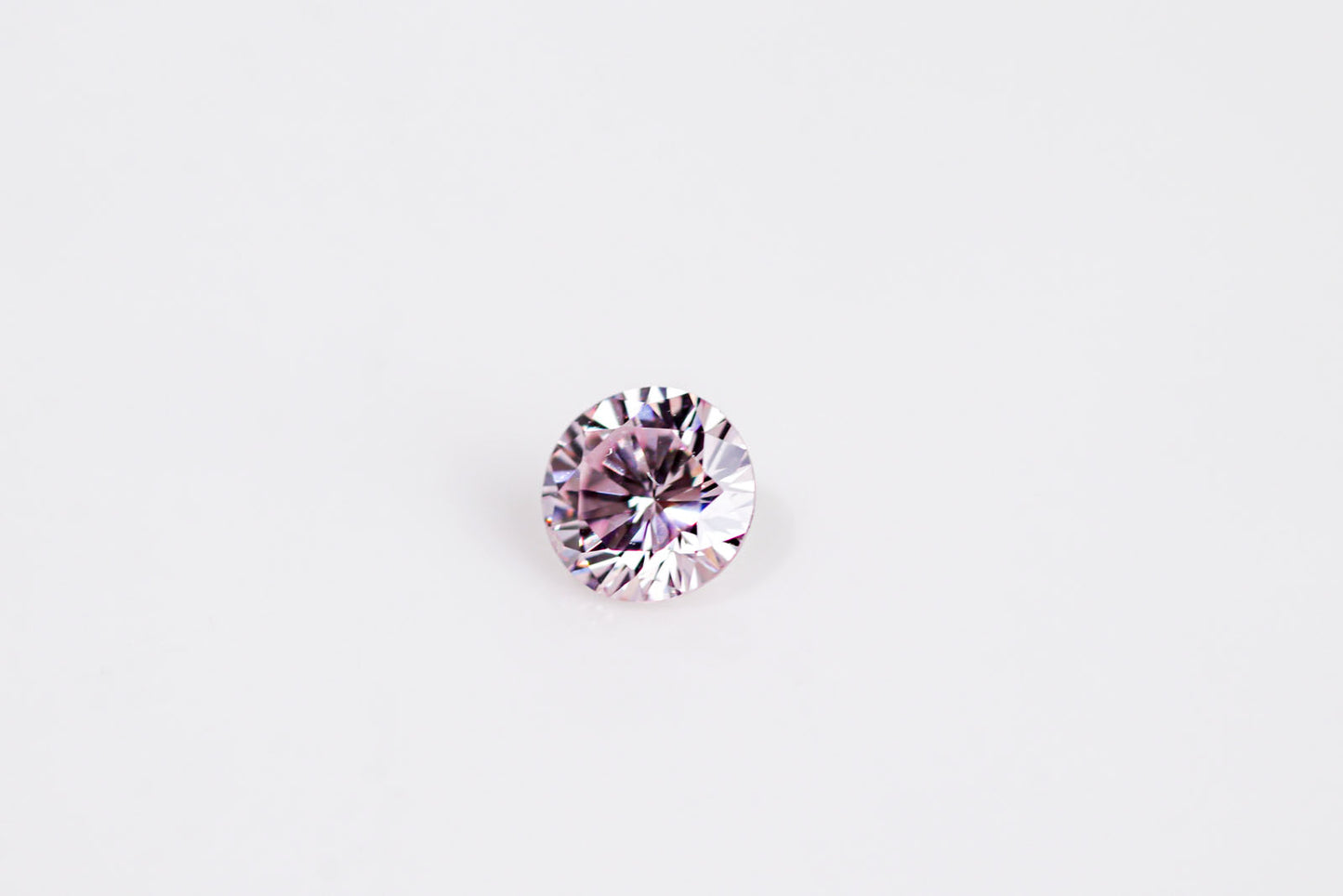 天然ファンシーピンクダイヤモンド 0.221ct ＜Fancy Light Purple Pink＞