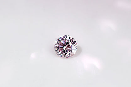 天然ファンシーピンクダイヤモンド 0.221ct ＜Fancy Light Purple Pink＞