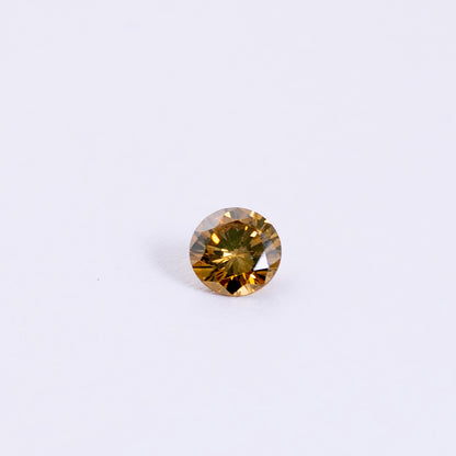 天然オレンジダイヤモンド 0.307ct｜ファンシーディープ・ブラウニッシュオレンジ