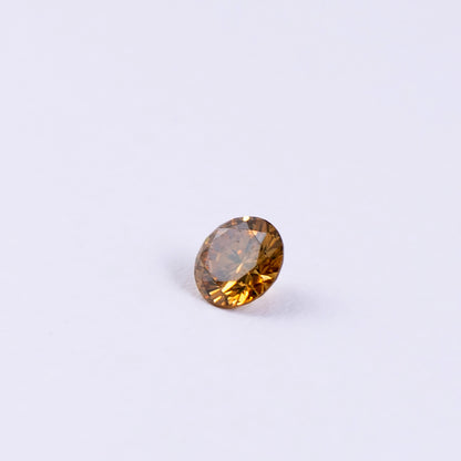 天然オレンジダイヤモンド 0.307ct｜ファンシーディープ・ブラウニッシュオレンジ