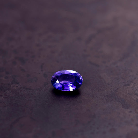天然ラベンダーサファイア 0.520ct〈非加熱〉 ルース｜J.C.BAR