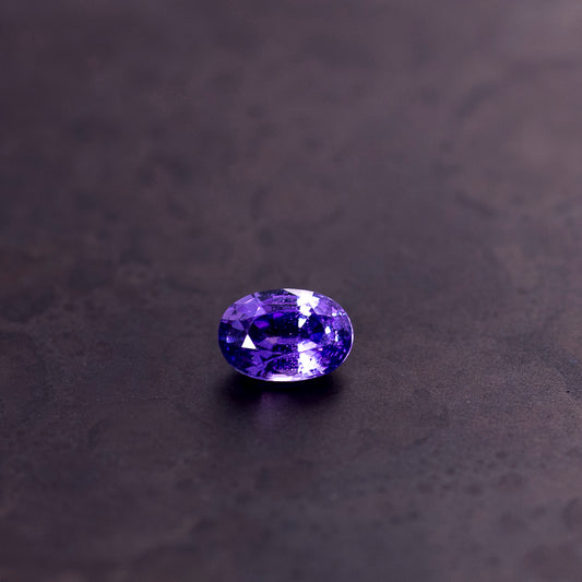 天然ラベンダーサファイア 0.610ct〈非加熱〉 ルース｜J.C.BAR