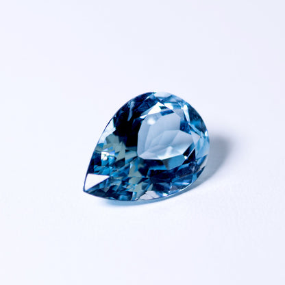 天然ブルートパーズ 10.998ct