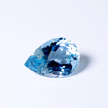 天然ブルートパーズ 10.998ct