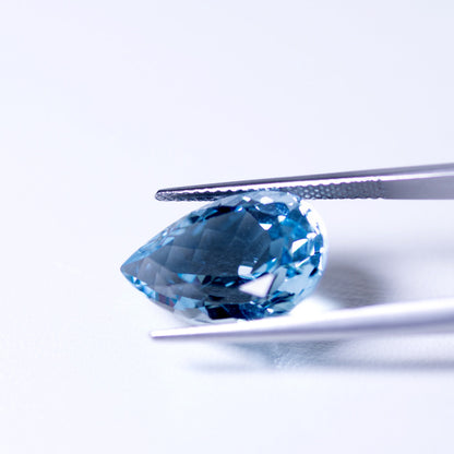 天然ブルートパーズ 10.998ct