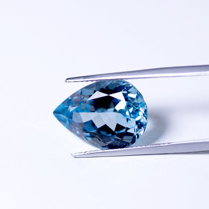 天然ブルートパーズ 10.998ct