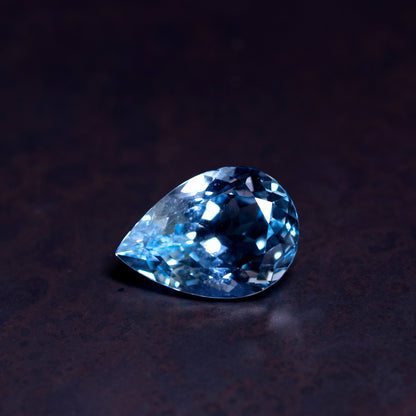 天然ブルートパーズ 10.998ct