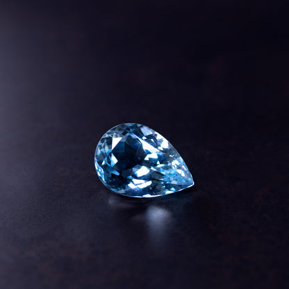 天然ブルートパーズ 10.998ct
