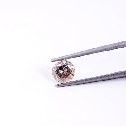 天然ブラウンダイヤモンド 0.983ct｜ファンシーライト・ピンキッシュブラウン